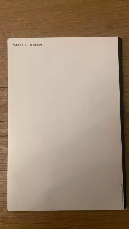 Nemirtingumas: rekonstrukcijos bandymas - Ričardas Gavelis, knyga 6