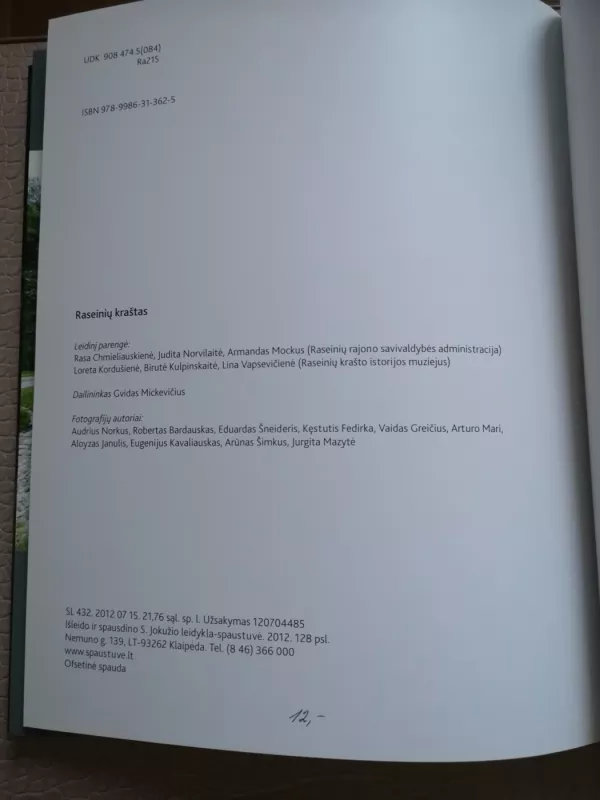 Raseinių kraštas - Autorių Kolektyvas, knyga 4