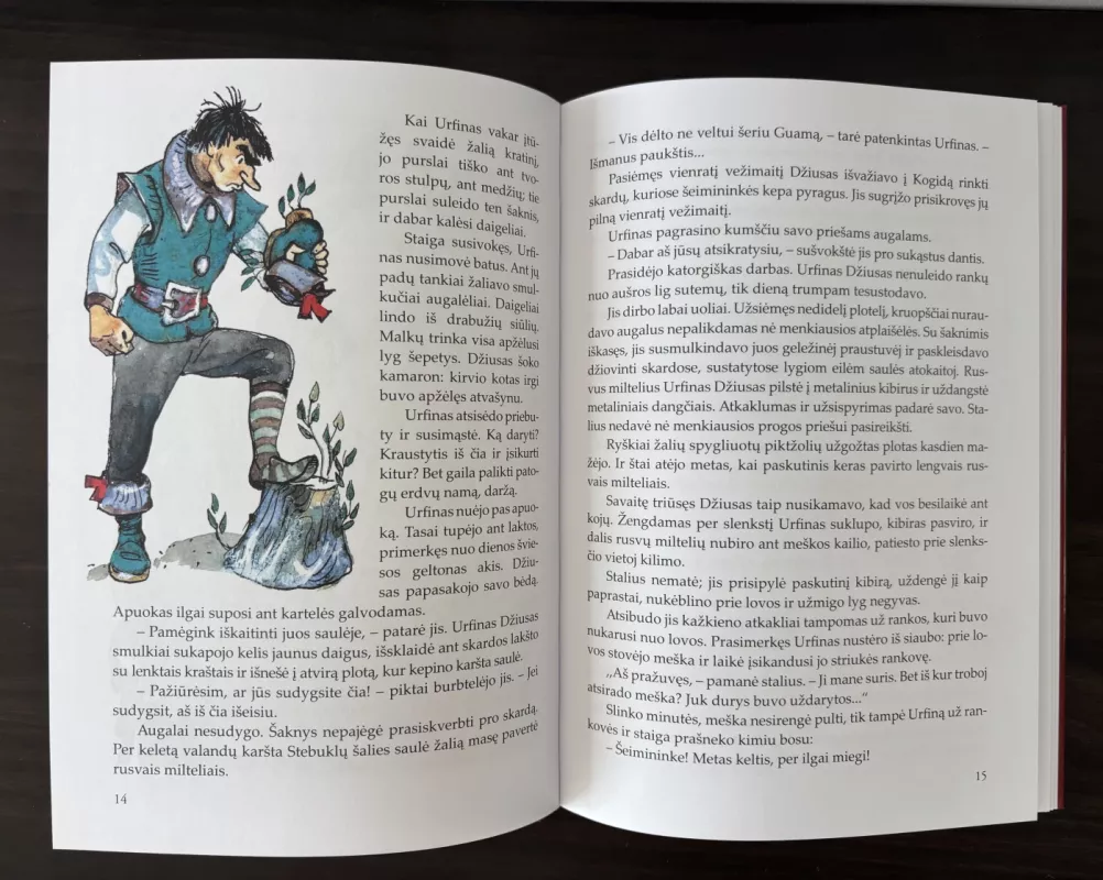 Urfinas Džiusas ir jo mediniai kareiviai - Aleksandras Volkovas, knyga 6