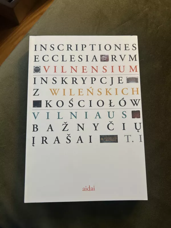 Vilniaus bažnyčių įrašai I - Wl. Appela, E. Ulčinaitė, knyga 2