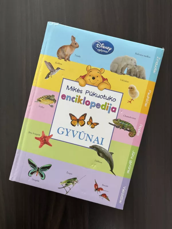 Mikės Pukuotuko enciklopedija. Gyvūnai. - Walt Disney, knyga 2