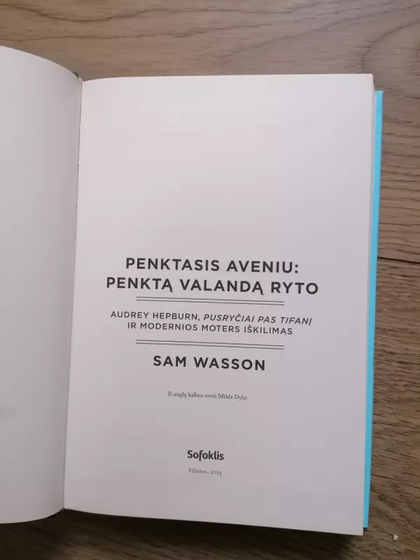 Penktasis aveniu: penktą valandą ryto - Sam Wasson, knyga 3