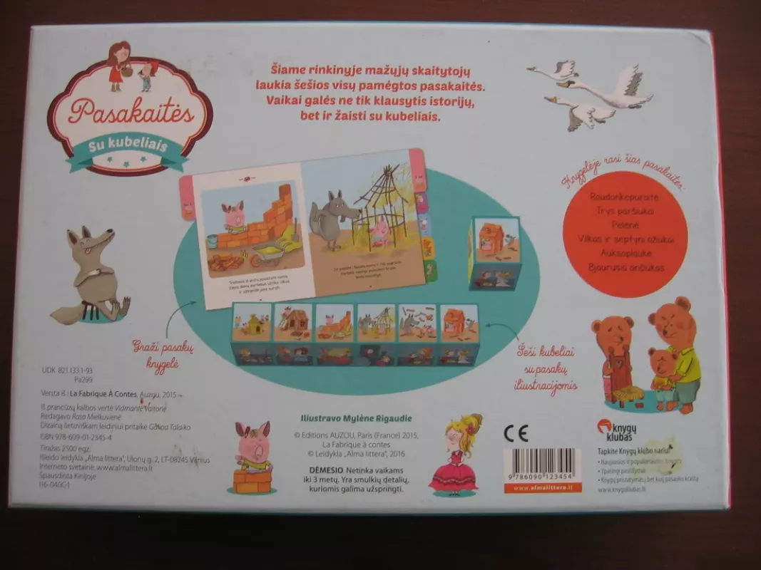 Pasakėlės su kubeliais - Autorių kolektyvas, knyga 6