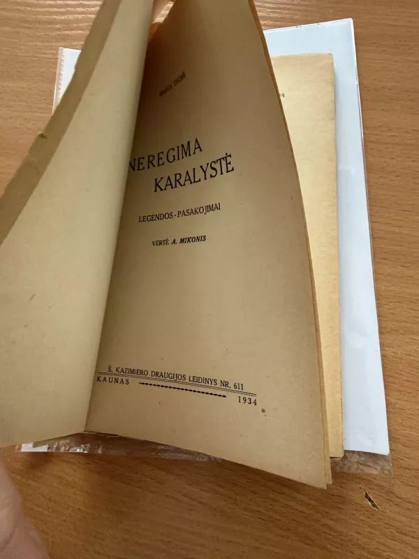 Neregima karalystė - Marga Thomė, knyga 3