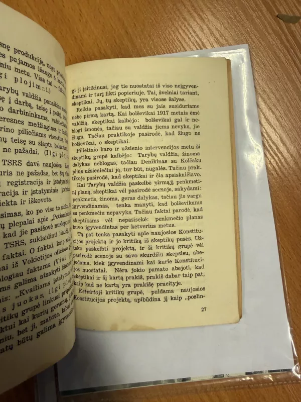 Apie TSR Sąjungos Konstitucijos projektą - Josifas Stalinas, knyga 6