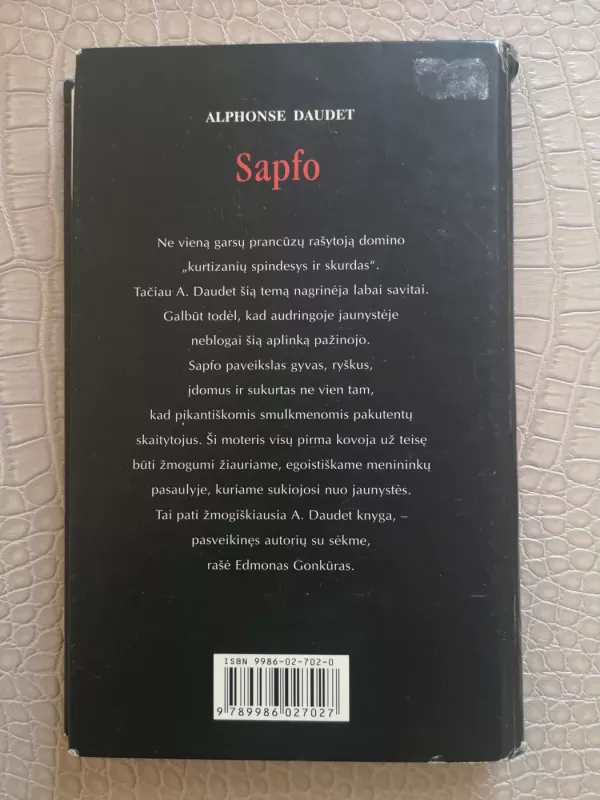 Sapfo - A. Daudet, knyga 3
