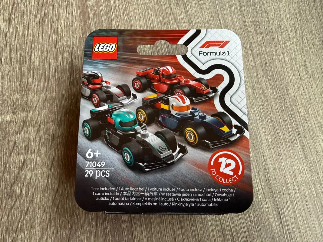 Lego Minifigures F1 Collectible Race Cars Red Bull Racing RB20 71049 - , stalo žaidimas 2