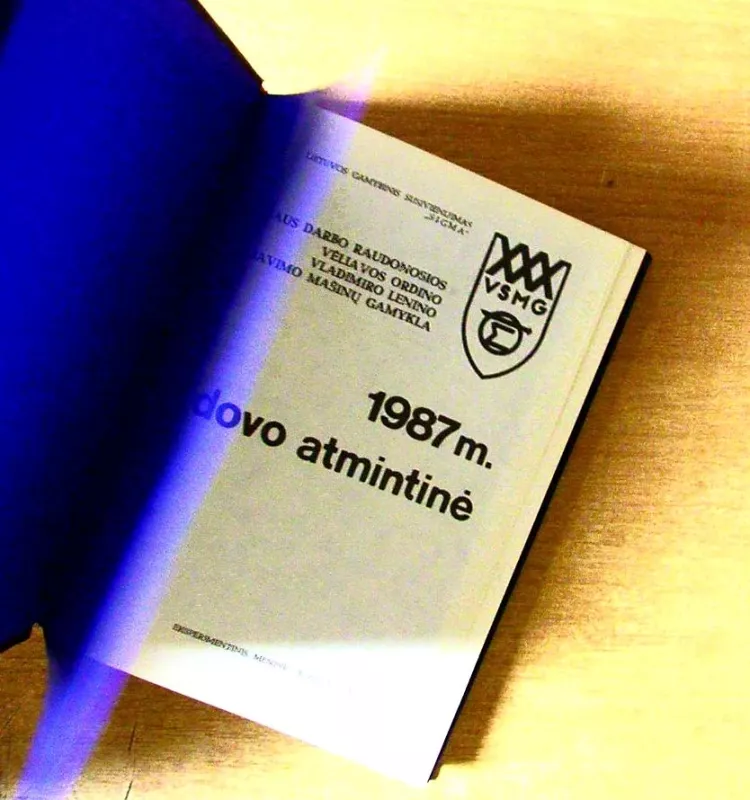 1987m. vadovo atmintinė - nera, knyga 3