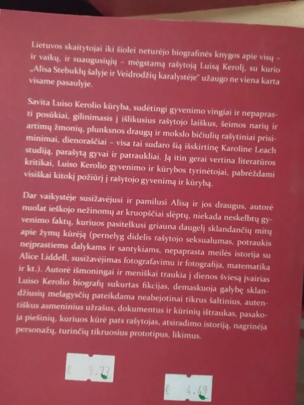 Išgalvoto vaiko šešėlyje. Tikrasis ir pramanytasis LUISAS KEROLIS - Karoline Leach, knyga 4