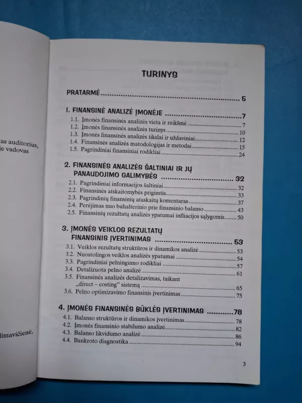 įmonės veiklos finansinis įvertinimas - Daiva Šlekienė, Irena  Klimavičienė, knyga 3