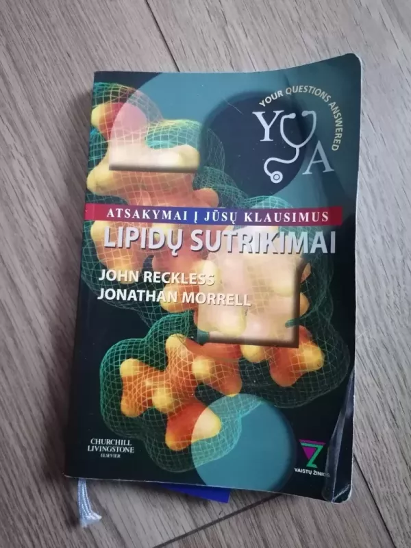 Lipidų sutrikimai - John Reckless, Jonathan  Morrell, knyga 2