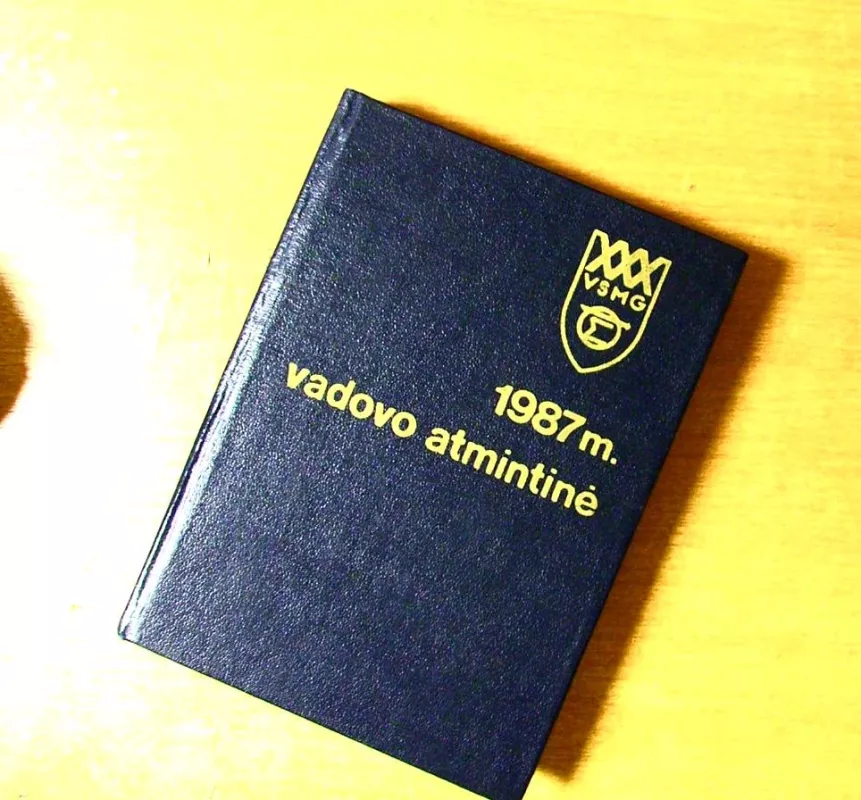 1987m. vadovo atmintinė - nera, knyga 2
