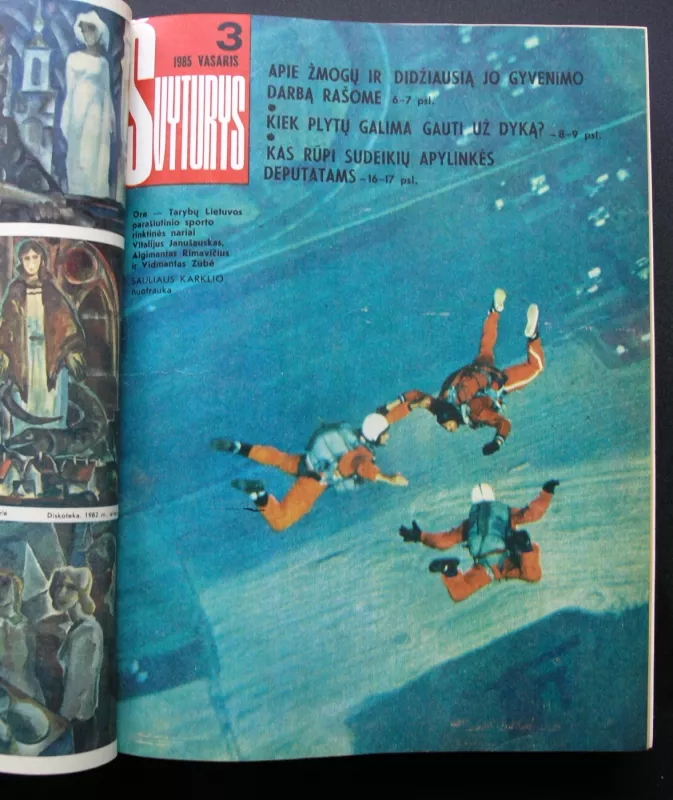 Švyturys 1985 Pilnas komplektas - Redaktorius: Juozas Baušys, knyga 5