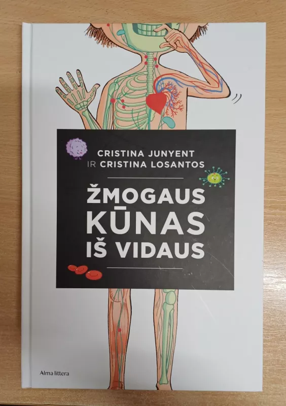 Žmogaus kūnas iš vidaus ir Žmogaus kūnas iš išorės - Cristina Junyent, Cristina Losantos, knyga 2