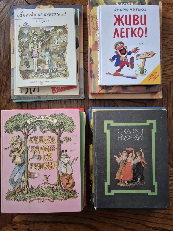 Vaikiškos knygos rusų kalba 18 vnt - AUTORIAI ĮVAIRŪS, knyga 4