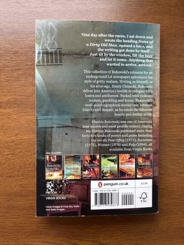 Notes of a Dirty Old Man - Charles Bukowski, knyga 3