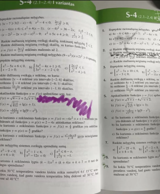 Matematika tau 12 klasė savarankiški kontroliniai darbai - Valdas Vanagas, knyga 4
