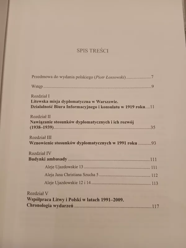 Historia Przedstawicielstwa dyplomatycznego Litwy w Polsce - Jurgis Akromas, Pawel Libera, Egidijus Meilūnas, Evaldas Stankevičius, Audrius Žulys, knyga 3