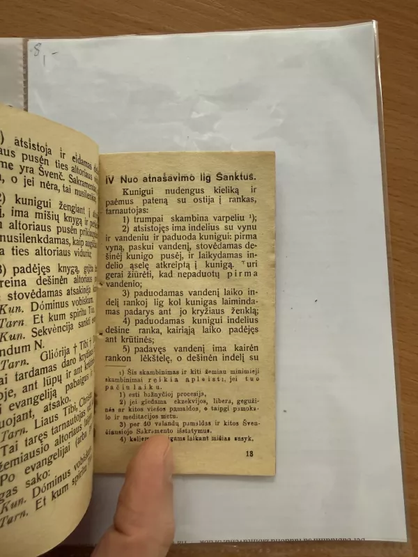 Vadovėlis išmokti dailiai mišioms tarnauti - Senas Bažnyčios tarnas, knyga 4