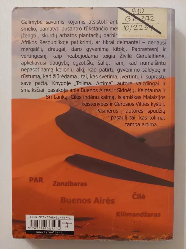 Tolima artima - Živilė Gerulaitienė, knyga 4