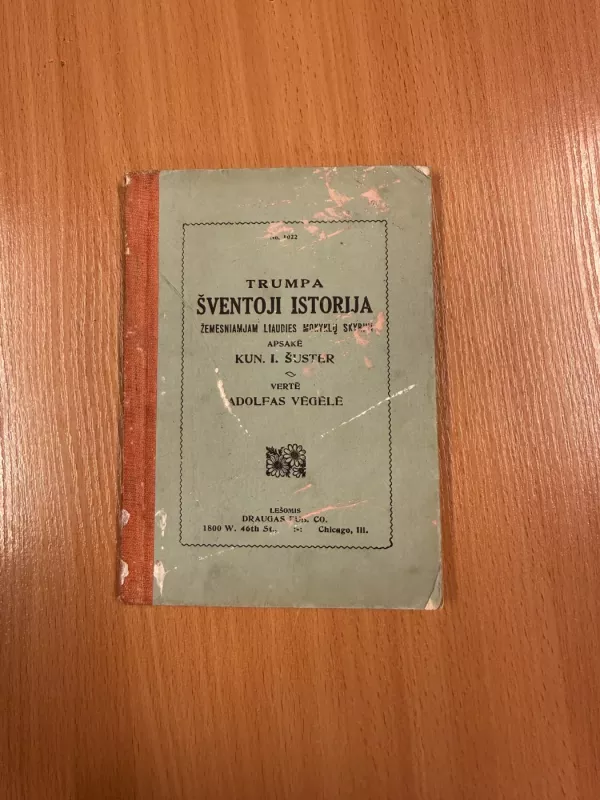 Trumpa Švetoji Istorija - I. Šuster, knyga 2