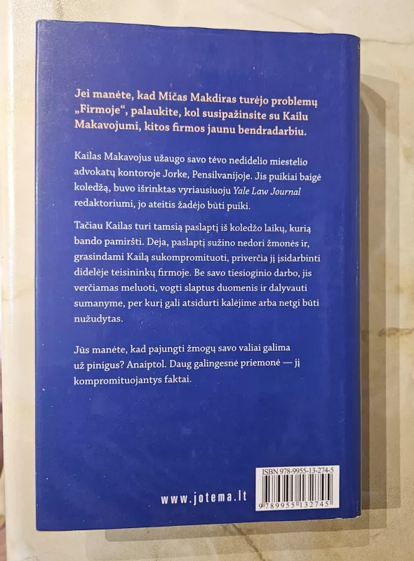 Bendradarbis - John Grisham, knyga 3