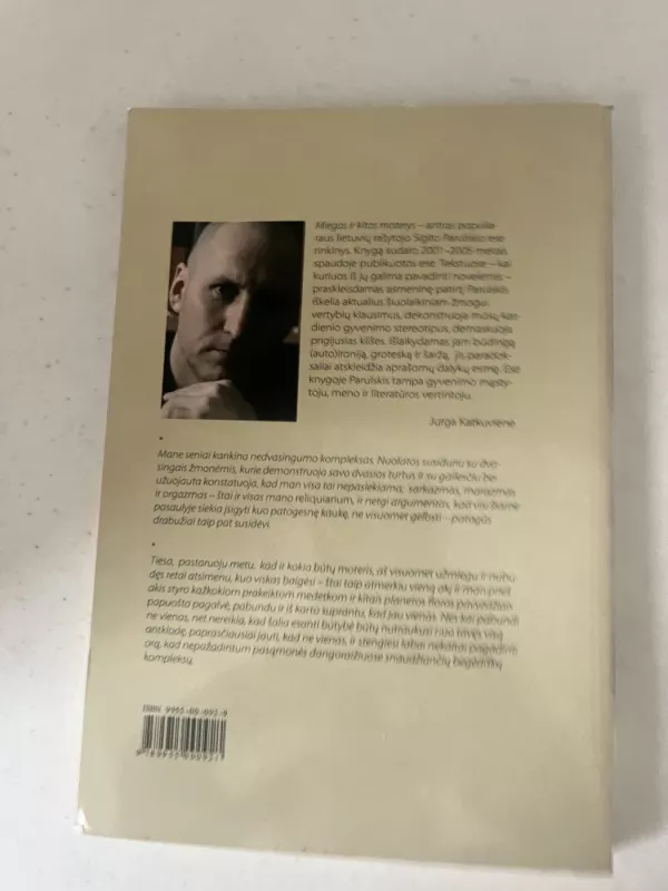 Miegas ir kitos moterys - Sigitas Parulskis, knyga 3