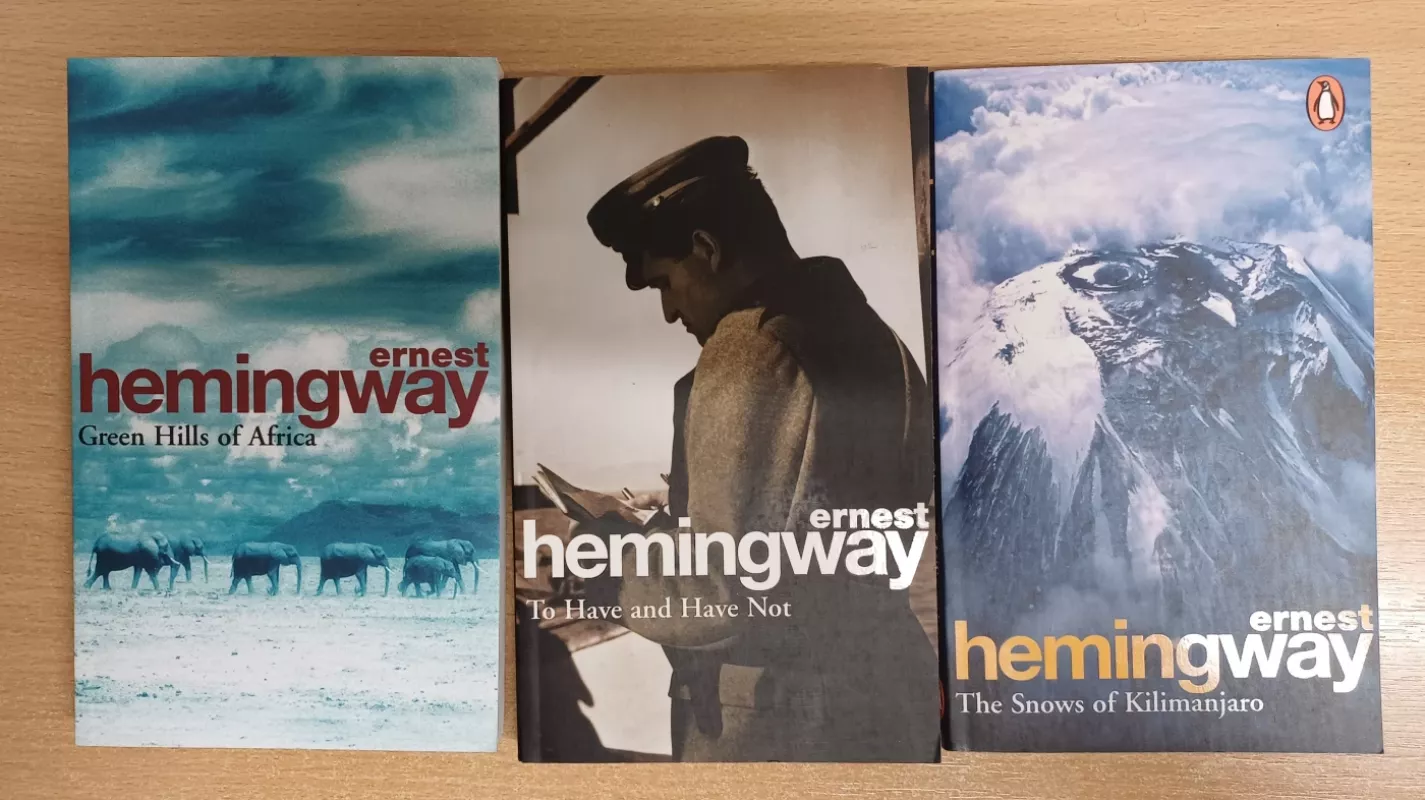 Trijų E.Hemingvėjaus knygų rinkinys - Ernest Hemingway, knyga 2