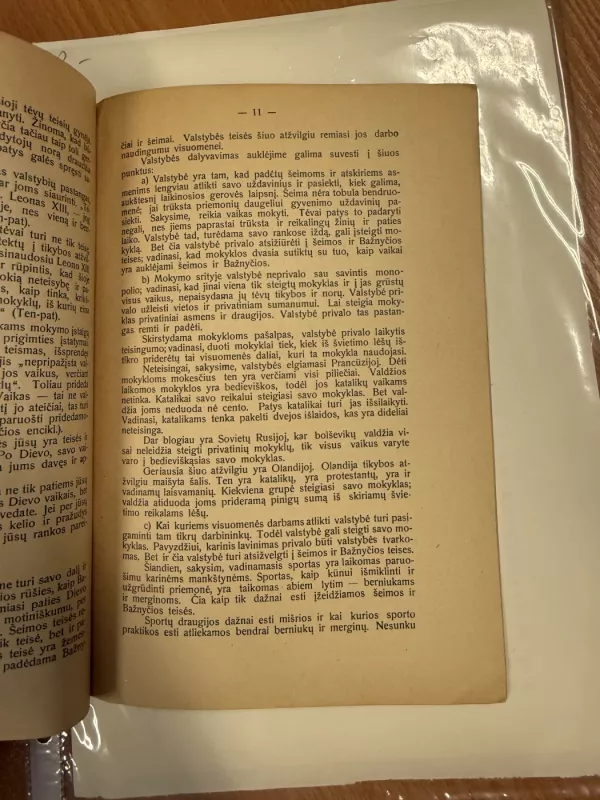 Šventojo Tėvo mintys apie auklėjimą - Justinas Staugaitis, knyga 5