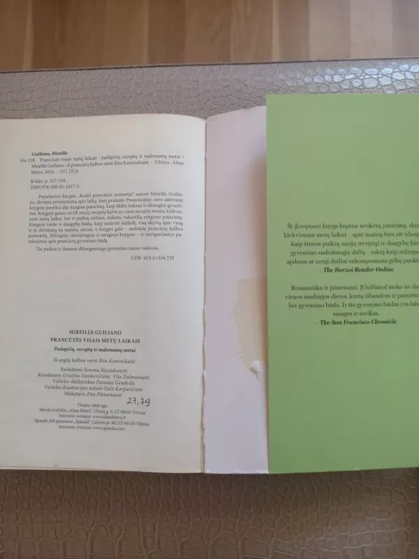 Prancūzės visais metų laikais. Paslapčių, receptų ir malonumų metai - Mireille Guiliano, knyga 4