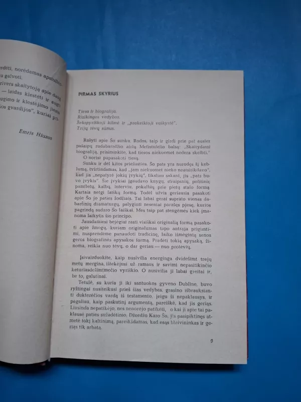 Bernardas Šo - Emris Hiuzas, knyga 5