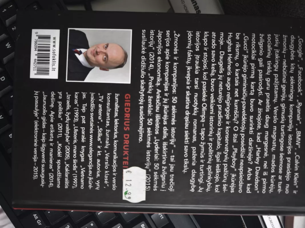 Žmonės ir kompanijos: 50 sėkmės istorijų - Giedrius Drukteinis , knyga 3