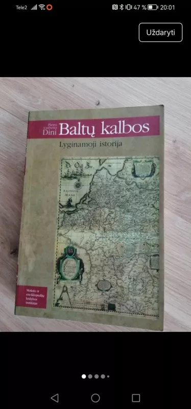 Baltų kalbos. Lyginamoji istorija - Pietro Umberto Dini, knyga 2