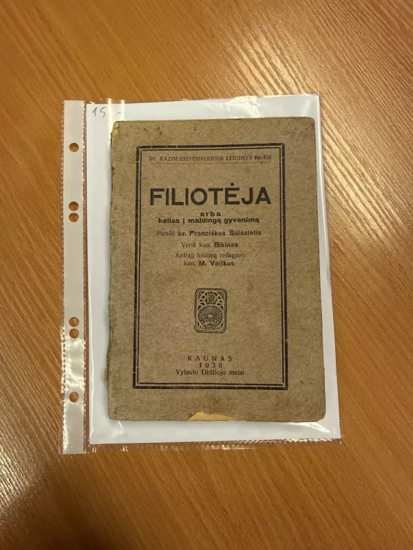 Filioteja arba kelias į maldingą gyvenimą - Pranciškus Salėzietis, knyga 2