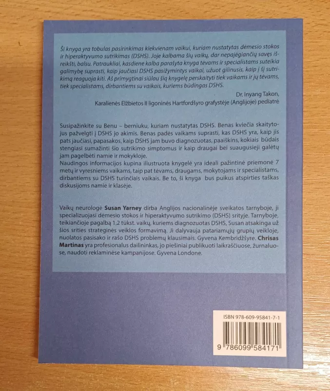 Pasikalbėkime apie nerimą? Pasikalbėkime apie dėmesio stokios ir hiperaktyvumo sutrkimą? - Susan Yarney, Lucy Willetts, Polly Waite, knyga 5