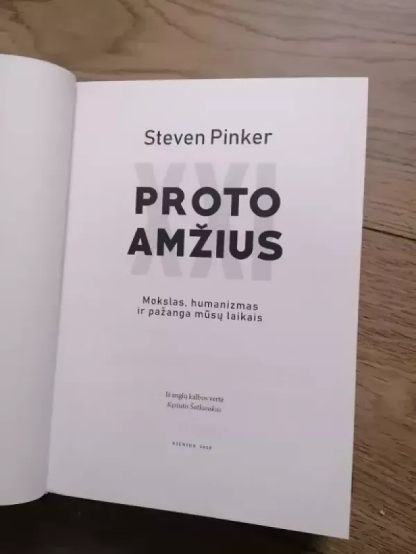 proto amžius - Steven Pinker, knyga 4