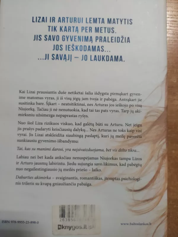 Dabarties akimirka - Guillaume Musso, knyga 4