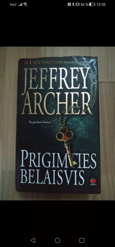 Prigimties belaisvis - Jeffrey Archer, knyga 3