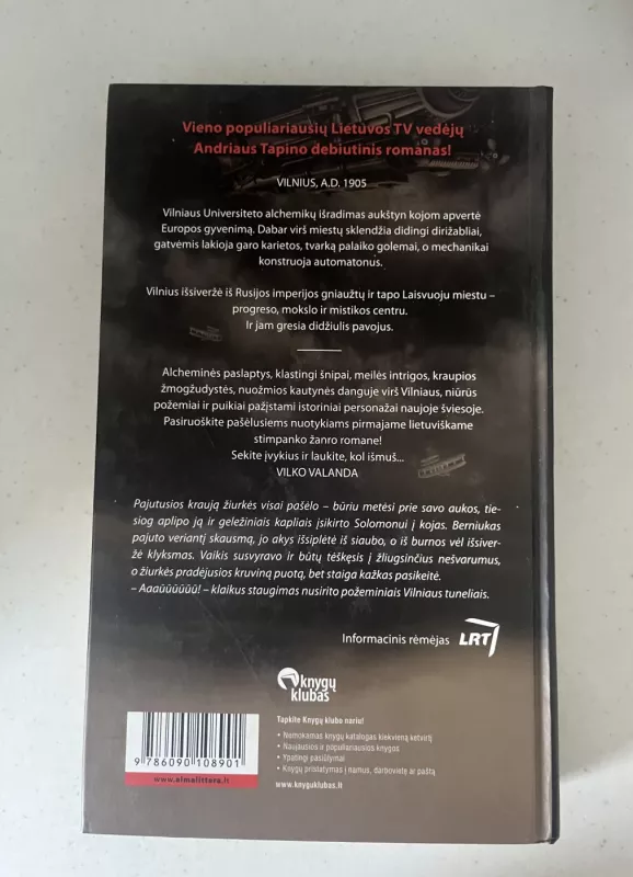 Vilko valanda - TAPINAS ANDRIUS, knyga 3