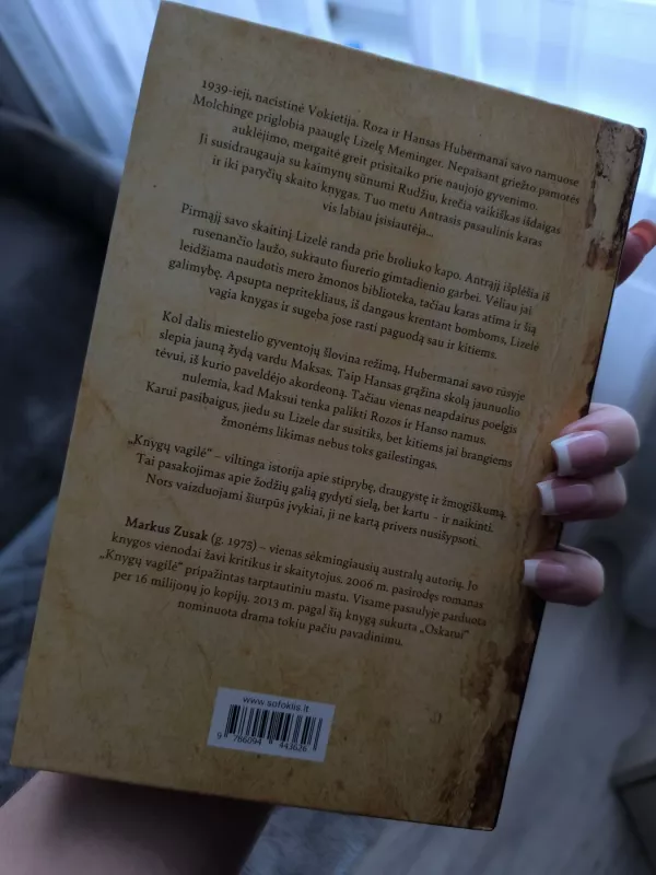 Knygų vagilė - Markus Zusak, knyga 6