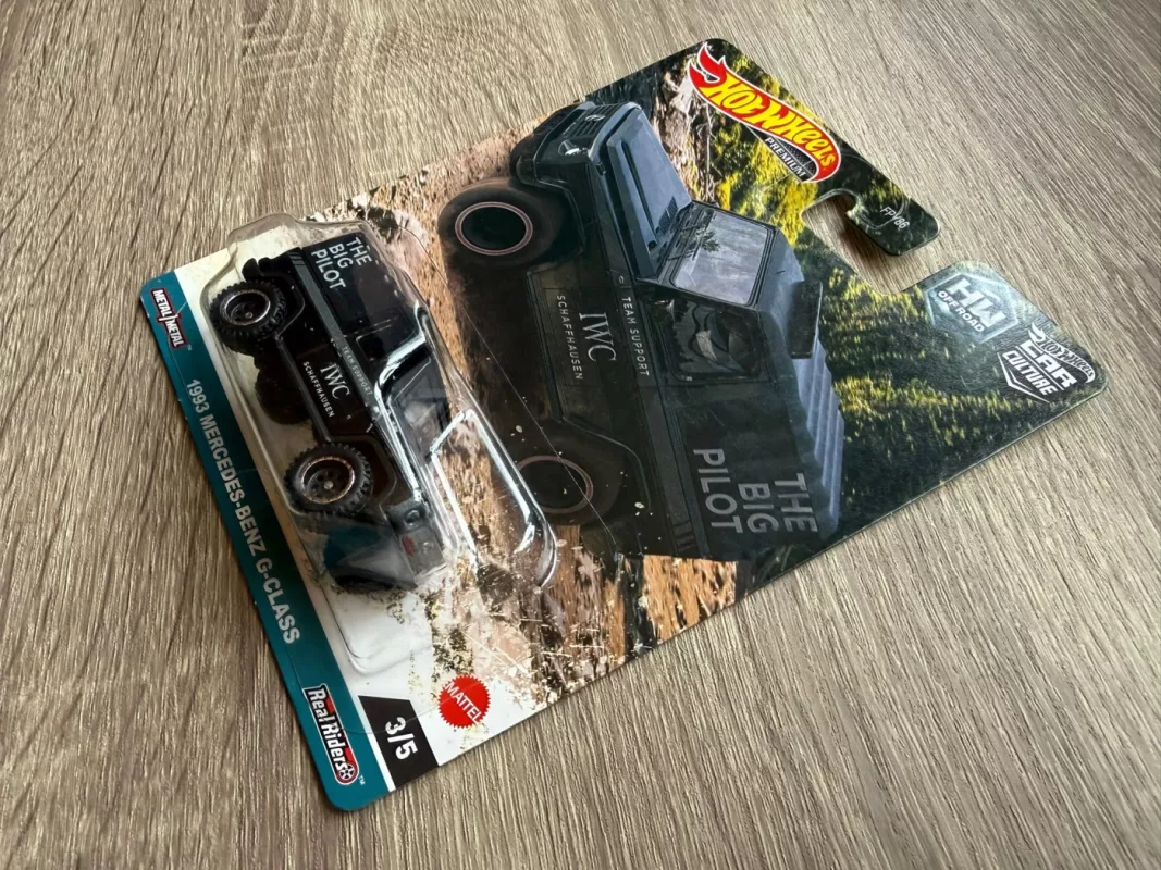 1993 Mercedes - Benz G - Class Hot Wheels Premium - , namai ir interjeras 4