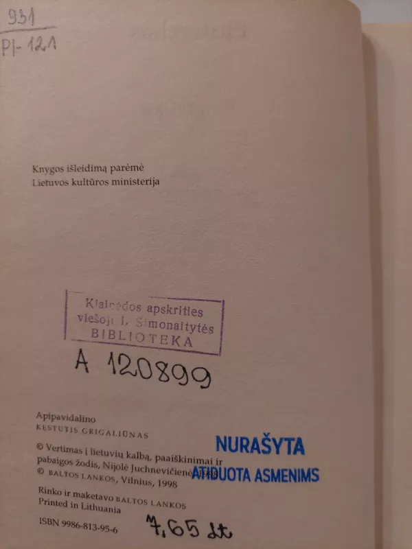 Plutarchas. Biografijos - Plutarchas, knyga 3