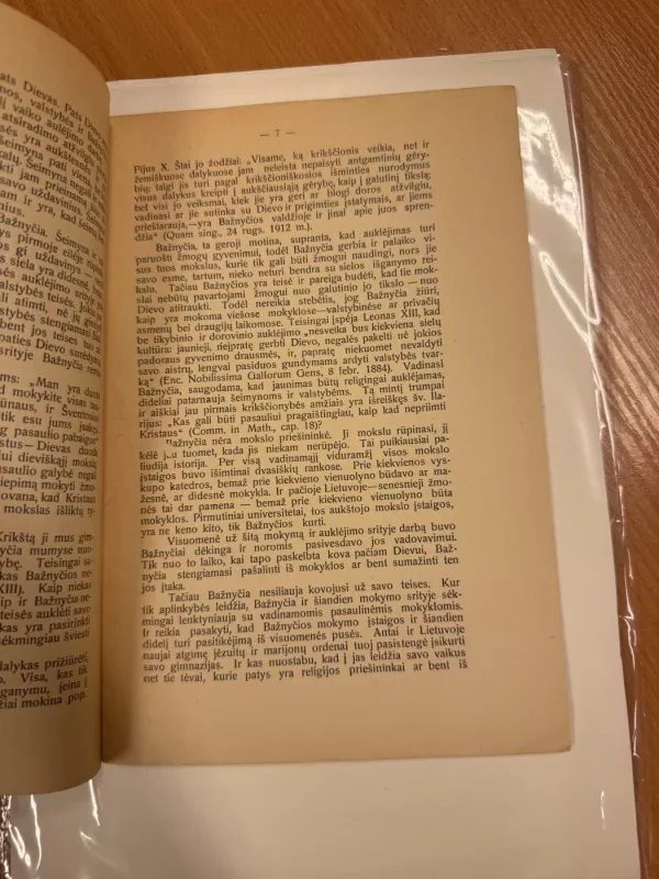 Šventojo Tėvo mintys apie auklėjimą - Justinas Staugaitis, knyga 4