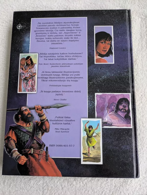 Iliustruota Biblija - Jeff Anderson, knyga 3