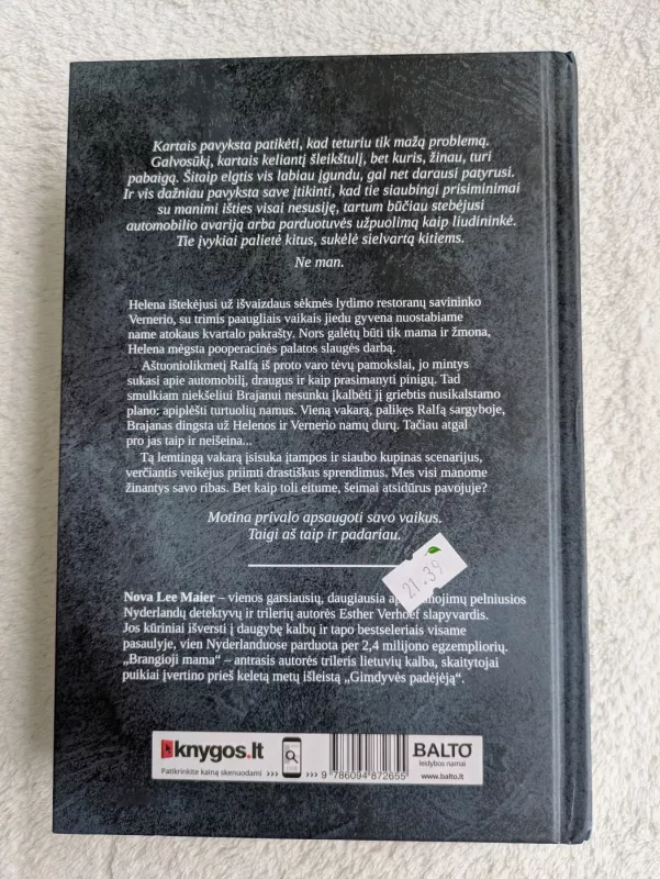 Brangioji mama - Nova Lee Maier, knyga 3