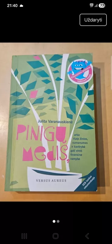Pinigų medis - Julita Varanauskienė, knyga 2