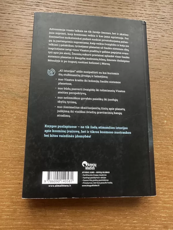 42 istorijos apie visatą, žvaigždes, gyvybę ir dar šį tą - Dr. Kastytis Zubovas, knyga 3