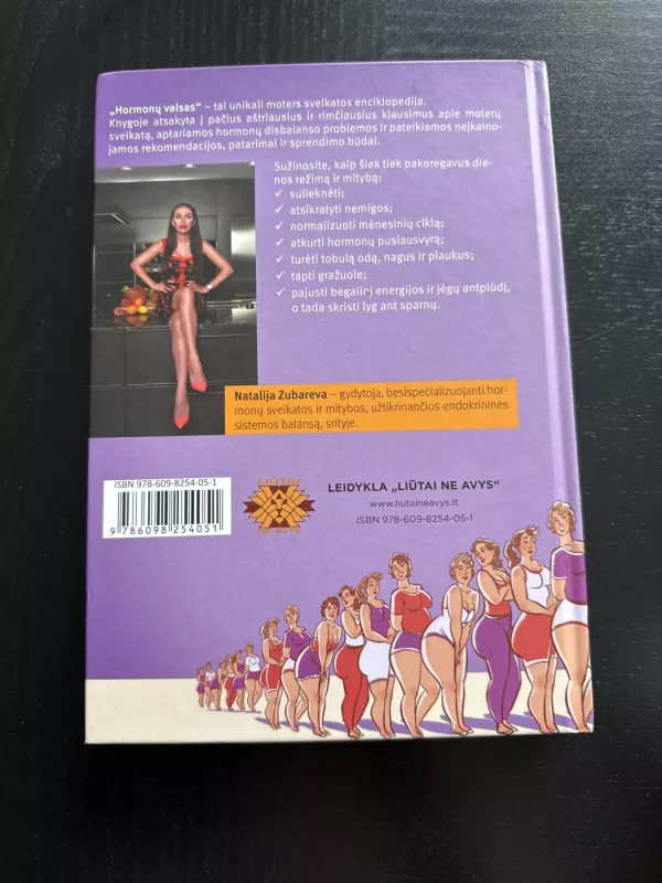 HORMONŲ VALSAS - Natalija Zubareva, knyga 3
