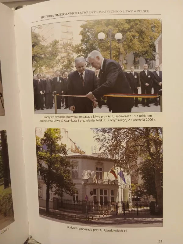 Historia Przedstawicielstwa dyplomatycznego Litwy w Polsce - Jurgis Akromas, Pawel Libera, Egidijus Meilūnas, Evaldas Stankevičius, Audrius Žulys, knyga 5