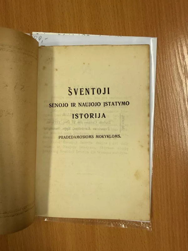 Šventoji senojo ir naujojo įstatymo istorija : trečioji laida - Autorių Kolektyvas, knyga 3